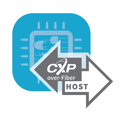 CoaXPress-over-Fiber Bridge Host IP Core